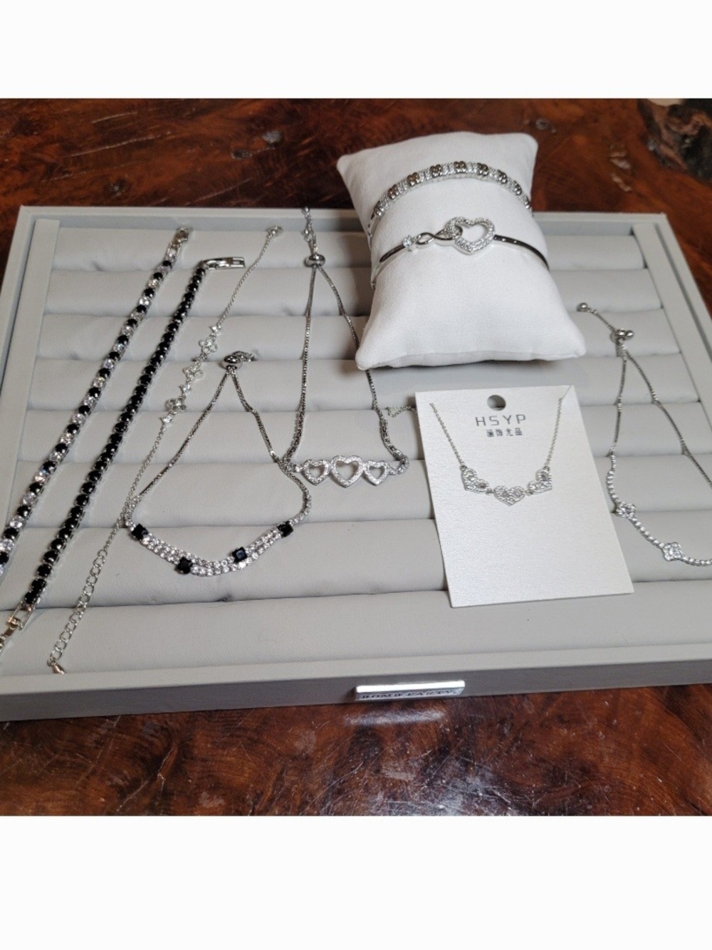 9 Bracelets And 1 Necklace Bundle New, Never Worn